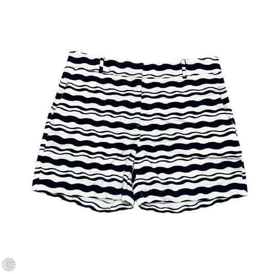Shorts By Ann Taylor In Blue & White, Size: 6