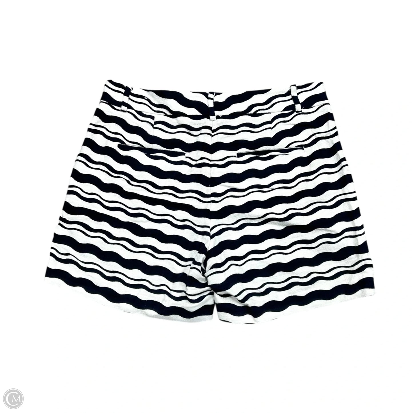 Shorts By Ann Taylor In Blue & White, Size: 6