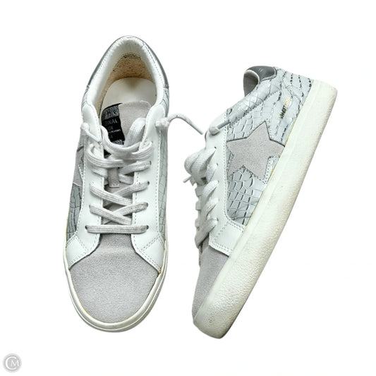 Shoes Sneakers By Vintage Havana In Grey & White, Size: 8.5