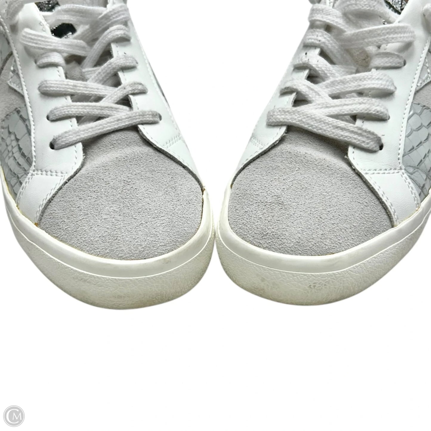 Shoes Sneakers By Vintage Havana In Grey & White, Size: 8.5