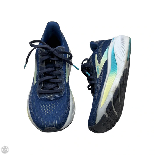 Shoes Athletic By Brooks In Blue, Size: 5