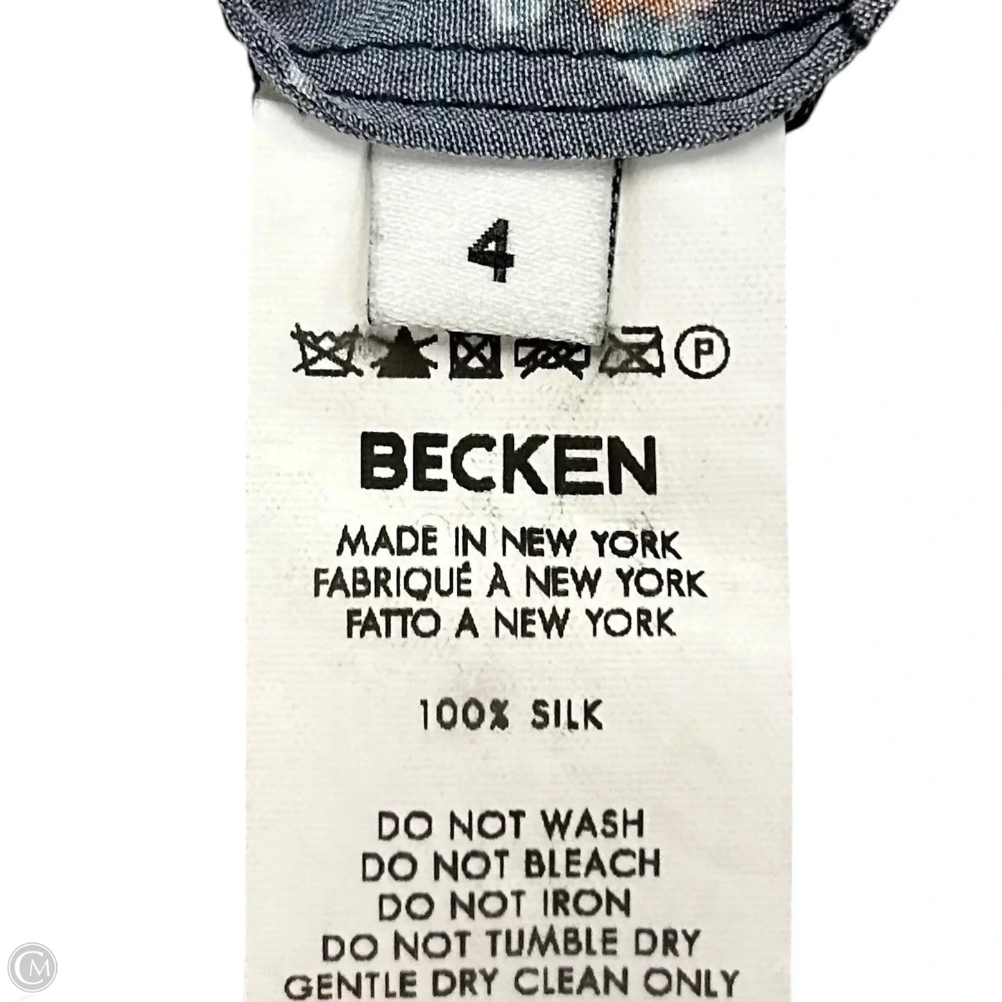 Dress Casual Short By Becken In Navy, Size: S