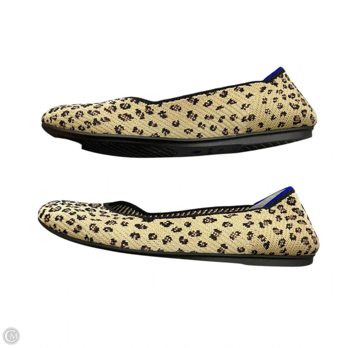 Shoes Flats By Rothys In Leopard Print, Size: 7.5