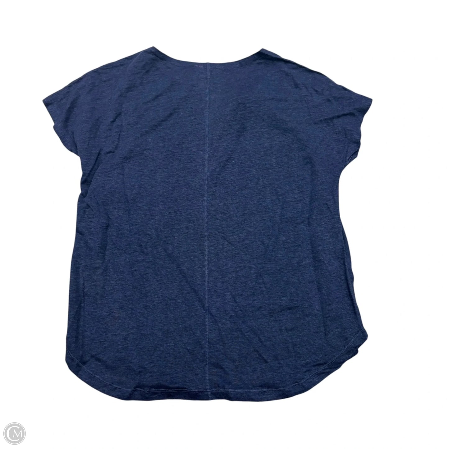 Top Short Sleeve Designer By Lilly Pulitzer In Navy, Size: Xl