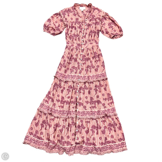 Dress Casual Maxi By Cleobella In Pink, Size: Xs