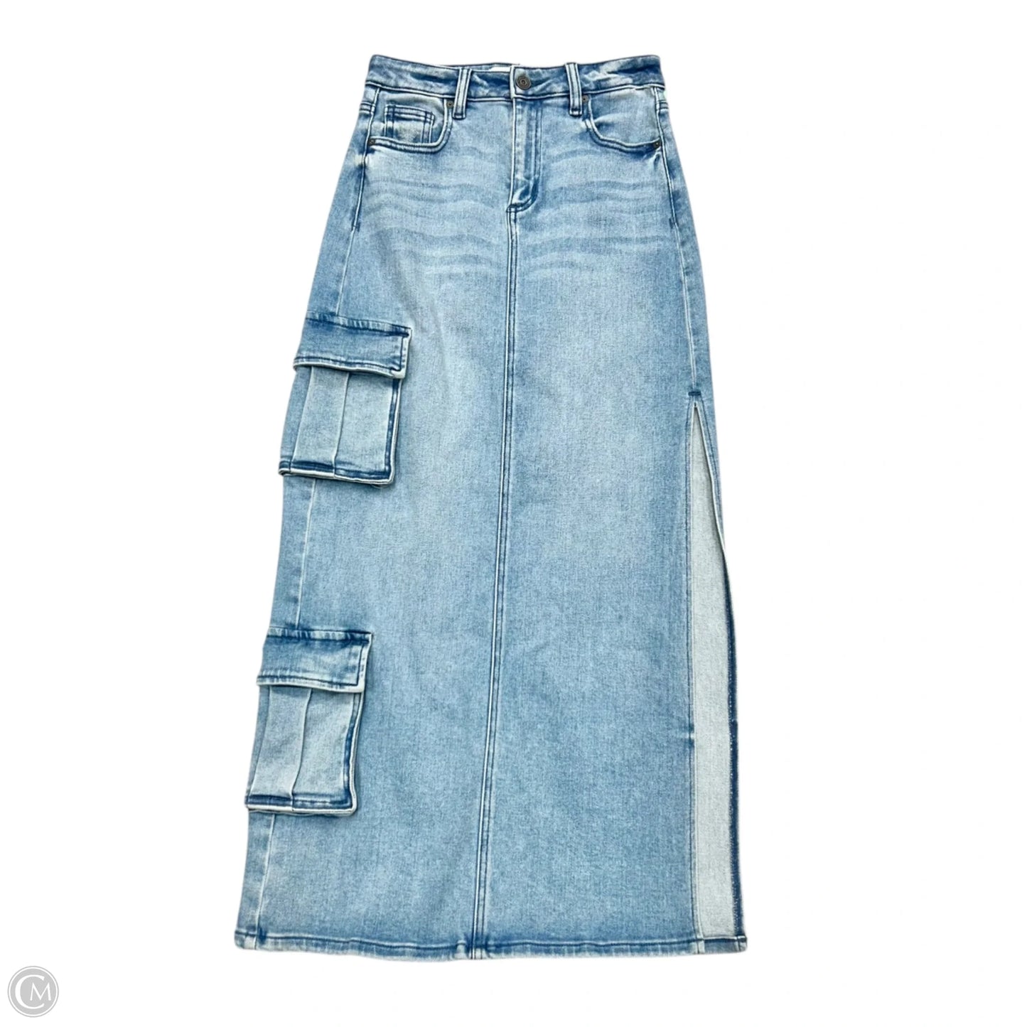 Skirt Maxi By Hidden In Blue Denim, Size: Xs