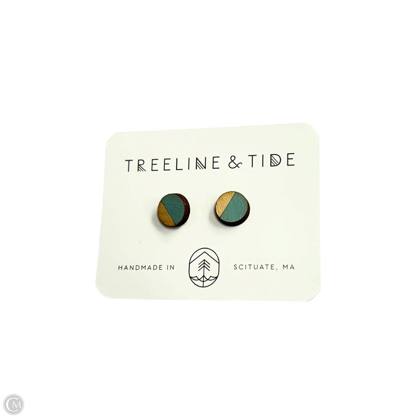 Earrings Stud By Treeline & Tide