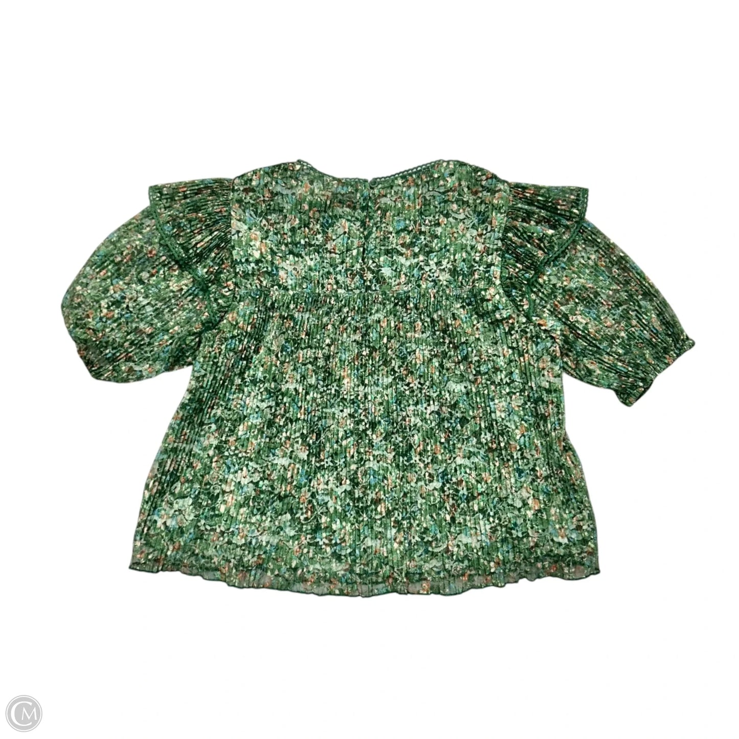 Top Short Sleeve By Porridge In Green, Size: Xs