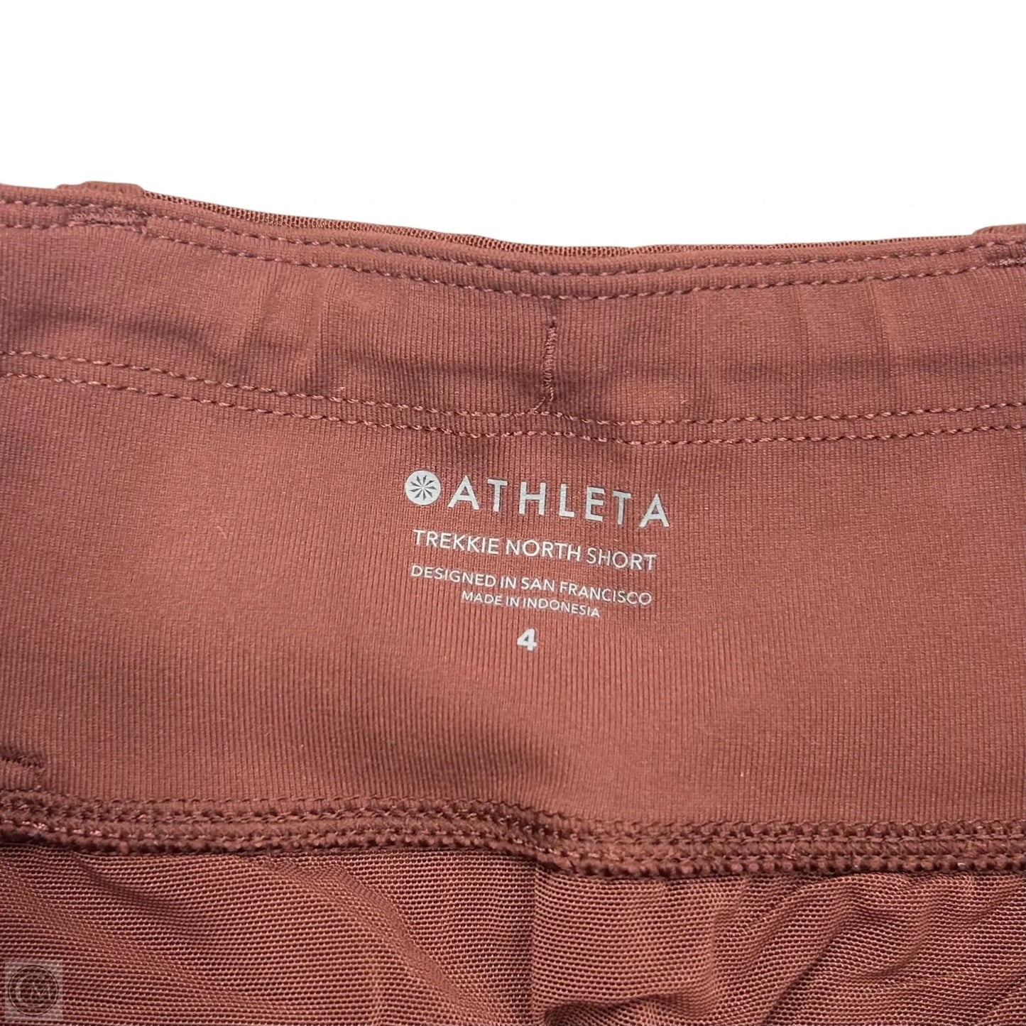 Athletic Shorts By Athleta In Maroon, Size: S