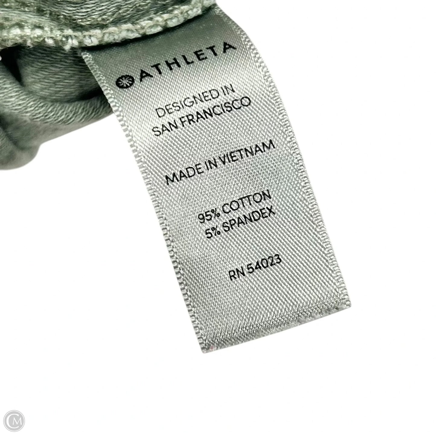 Athletic Shorts By Athleta In Green, Size: S