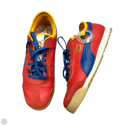 Shoes Athletic By Puma In Red, Size: 10.5
