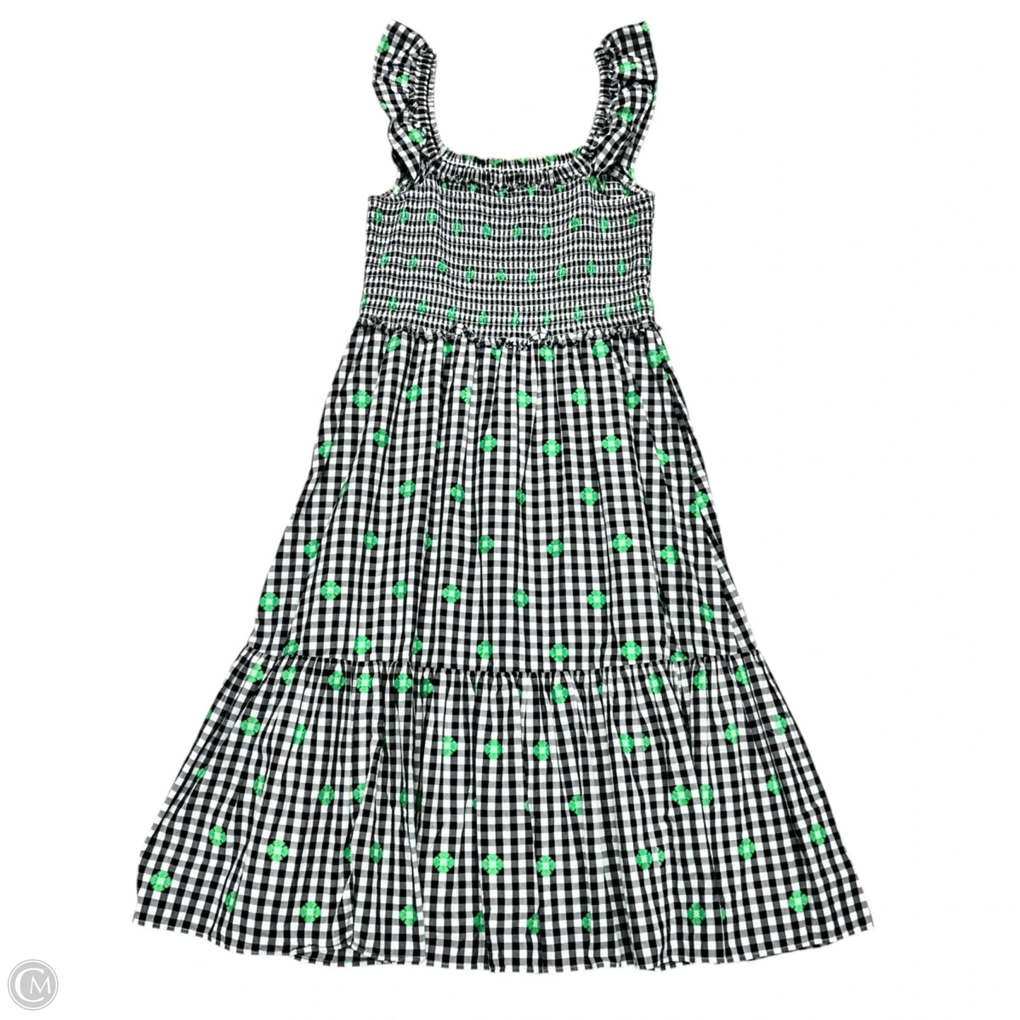 Dress Designer By Kate Spade In Black & White, Size: M