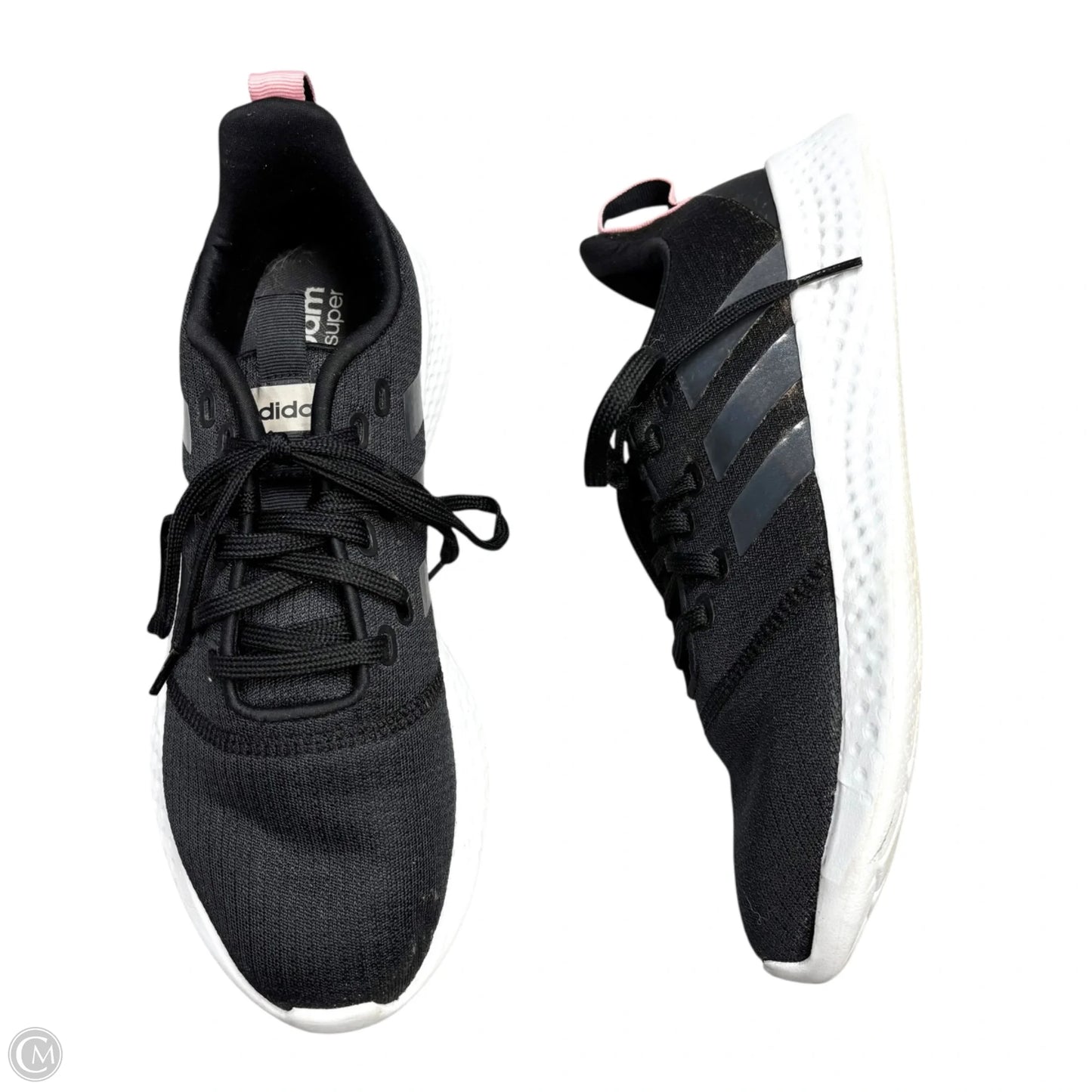 Shoes Athletic By Adidas In Grey, Size: 9