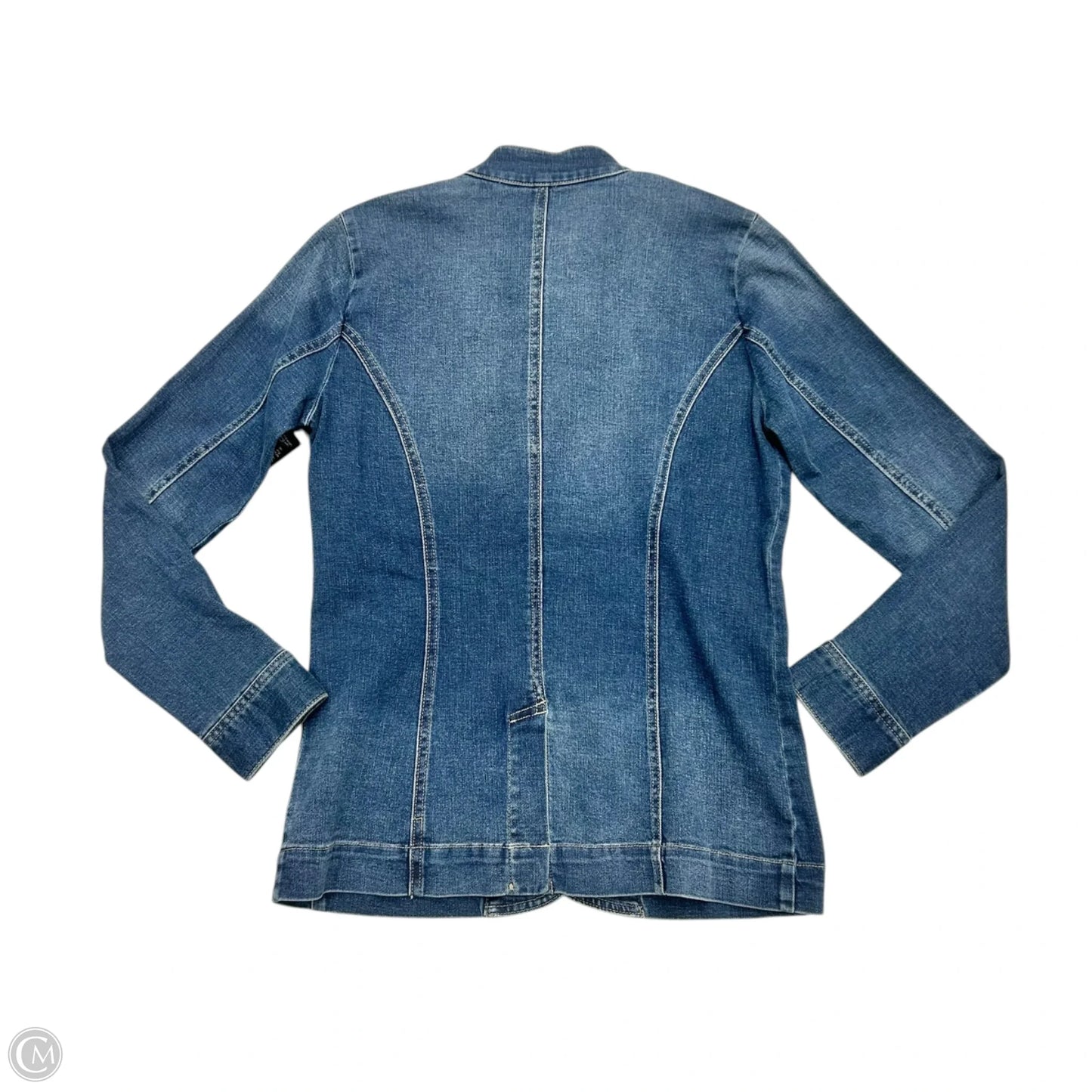 Jacket Denim By Liverpool In Blue Denim, Size: S