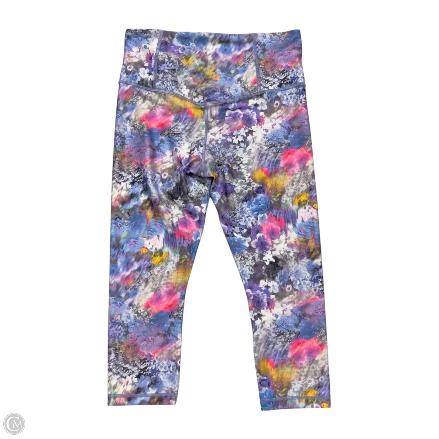 Athletic Leggings Capris By Athleta In Purple, Size: M