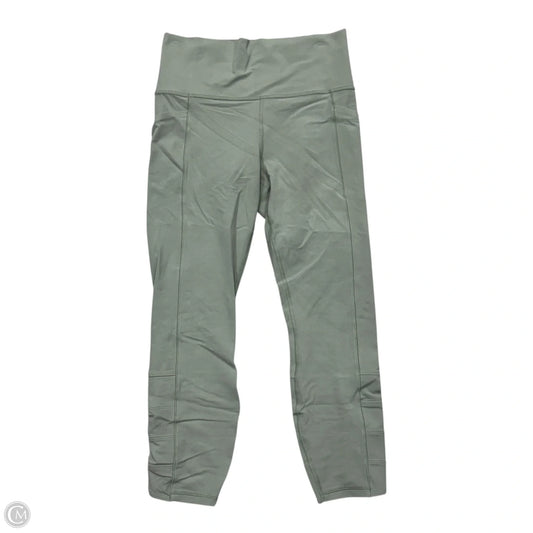 Athletic Leggings By Athleta In Green, Size: M