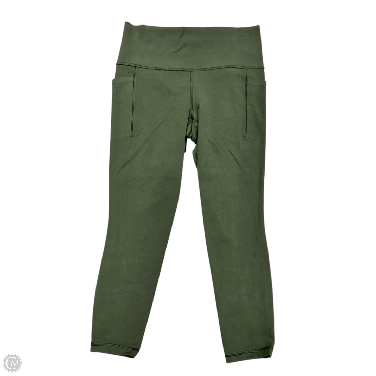 Athletic Leggings By Athleta In Green, Size: M