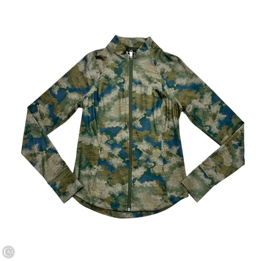 Athletic Jacket By Athleta In Green, Size: S