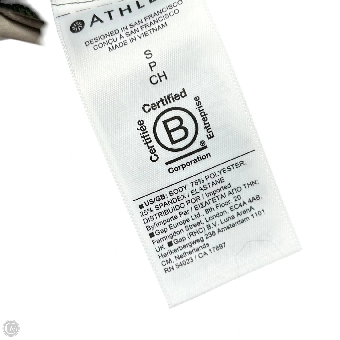 Athletic Jacket By Athleta In Green, Size: S