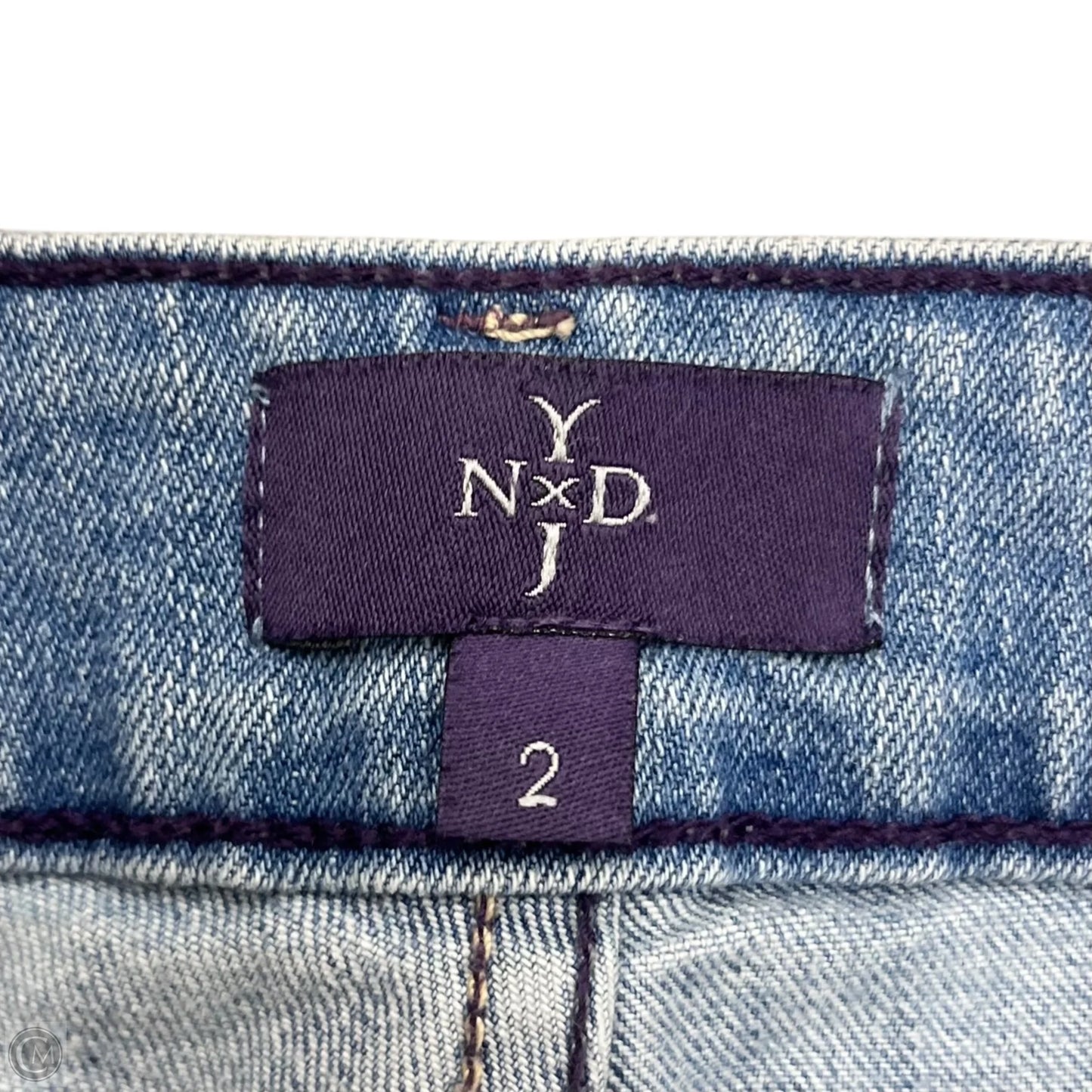 Jeans Skinny By Not Your Daughters Jeans In Blue Denim, Size: 2
