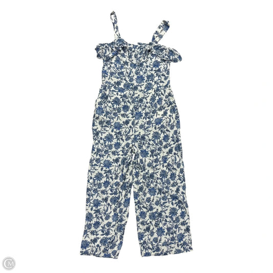 Jumpsuit By Loft In Blue & White, Size: S