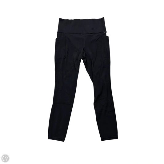 Athletic Leggings By Athleta In Black, Size: M