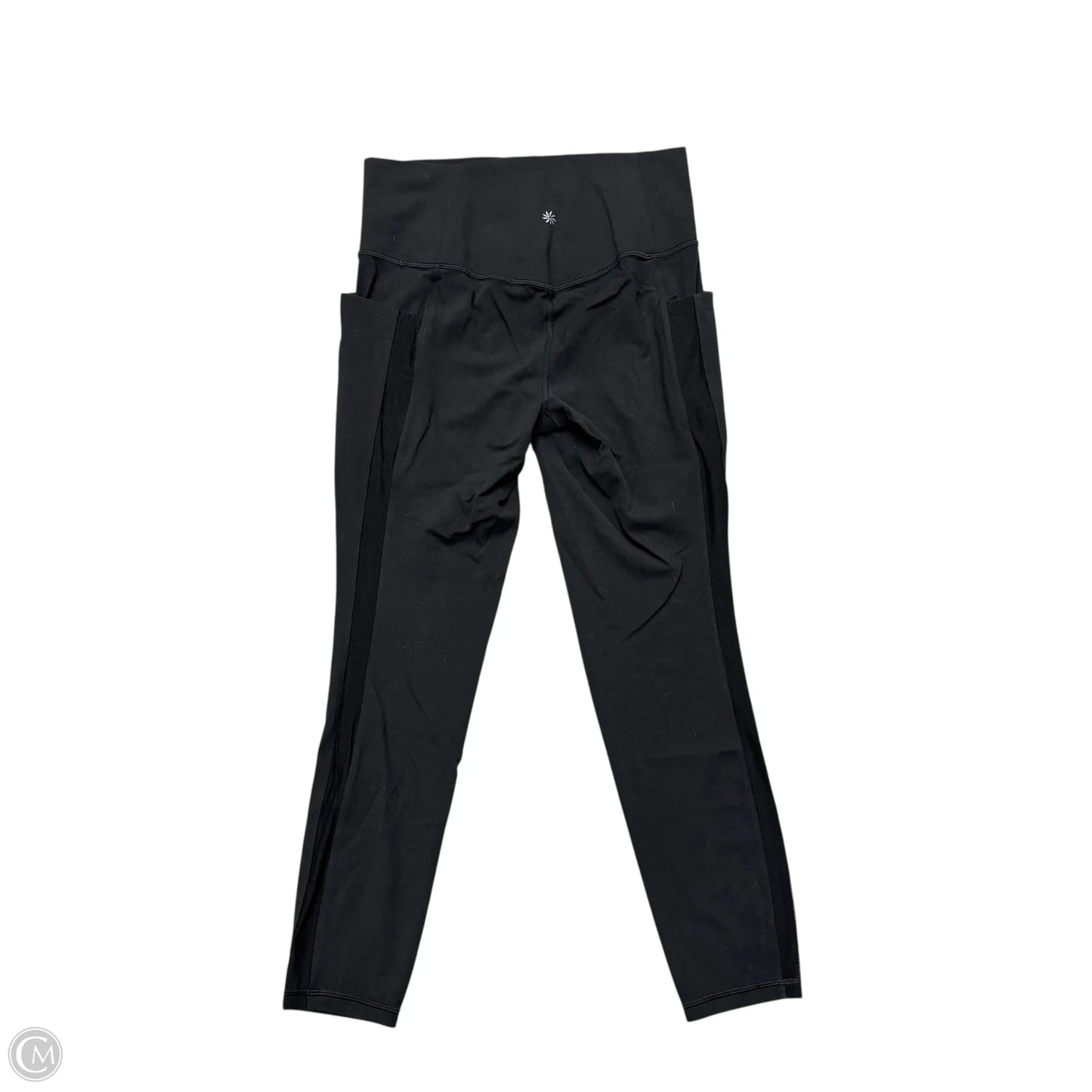 Athletic Leggings By Athleta In Black, Size: M