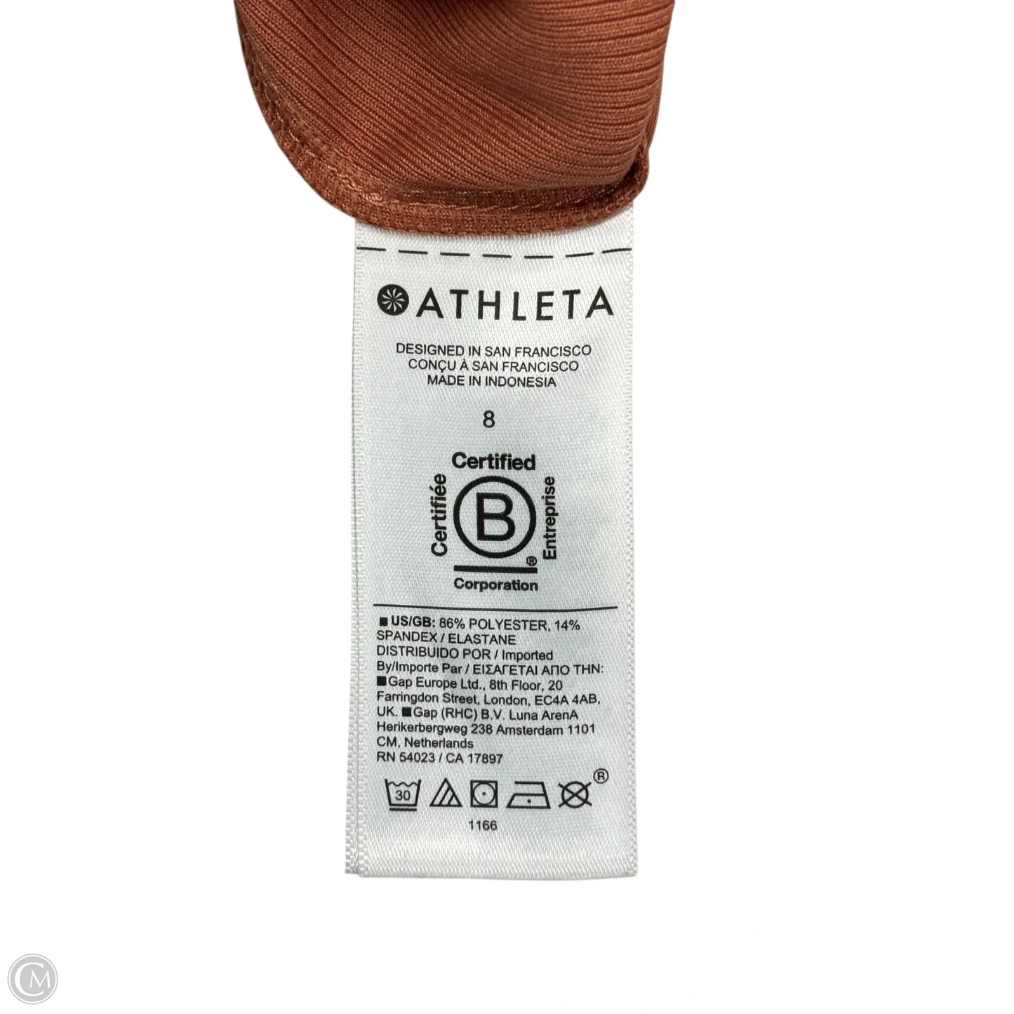 Athletic Pants By Athleta In Orange, Size: M