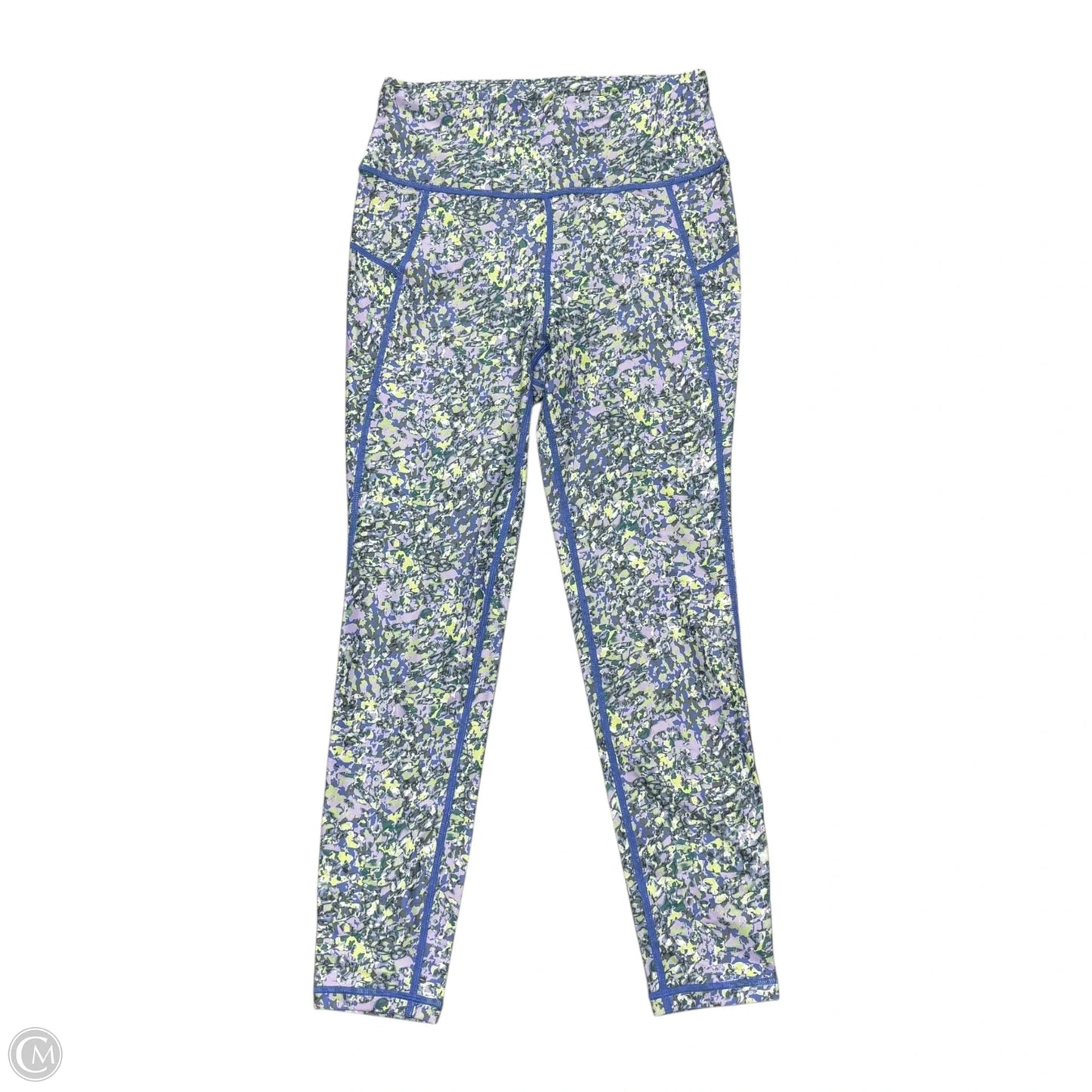 Athletic Leggings By Sweaty Betty In Blue & Grey, Size: S