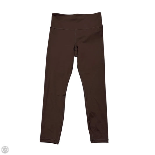 Athletic Leggings By Athleta In Brown, Size: S