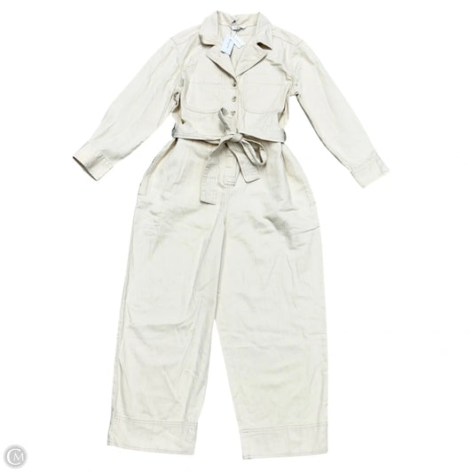 Jumpsuit By Banana Republic In Cream, Size: Mp