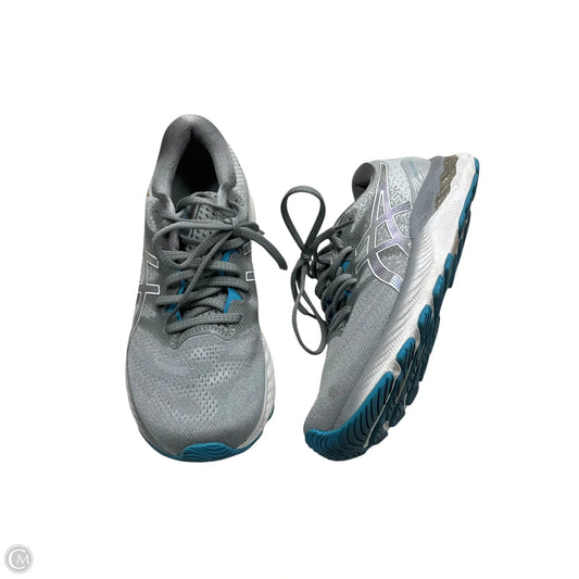 Shoes Athletic By Asics In Grey, Size: 8.5