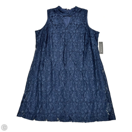Dress Party Midi By Scarlett In Navy, Size: 3x
