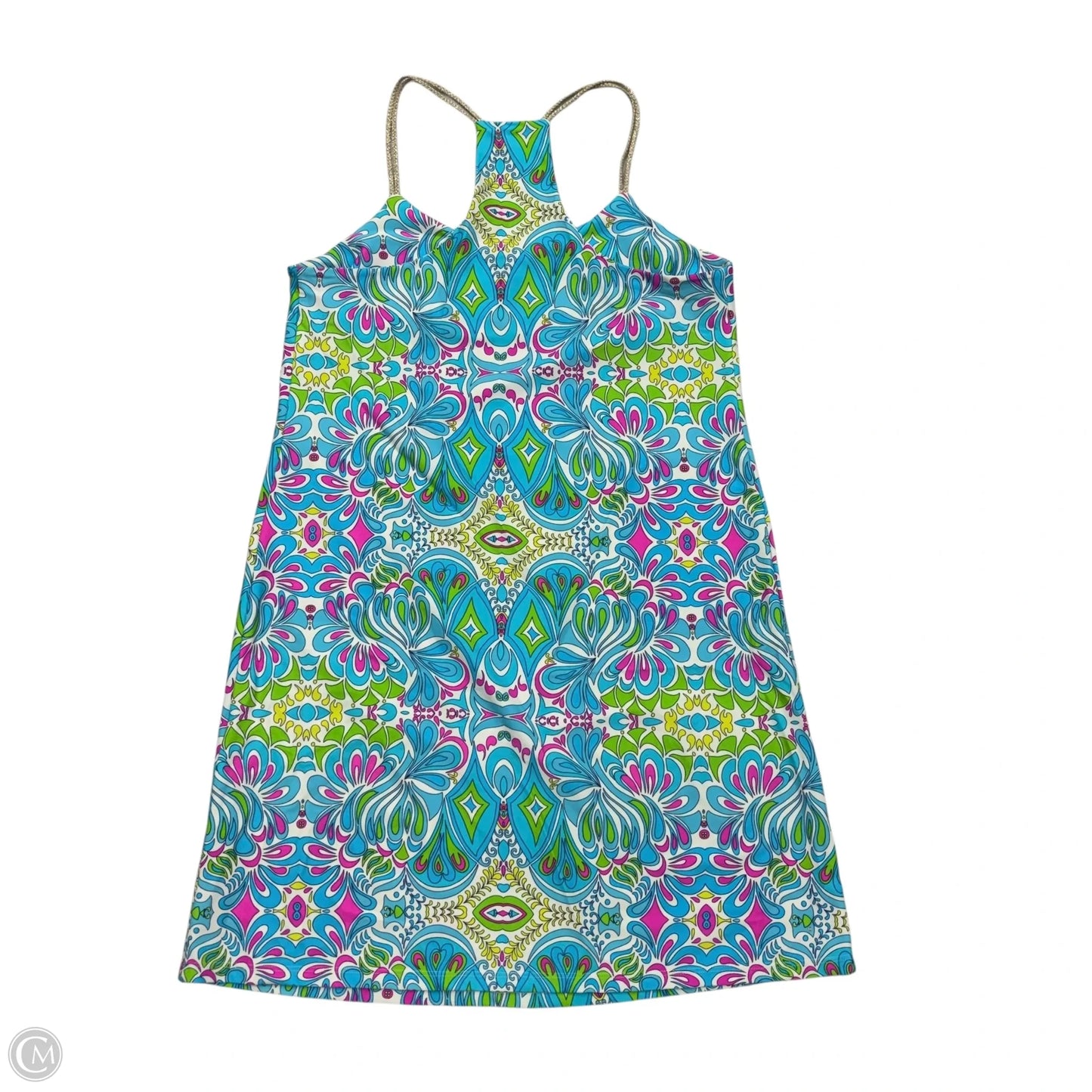 Dress Casual Short By Jude Connally In Blue & White, Size: S