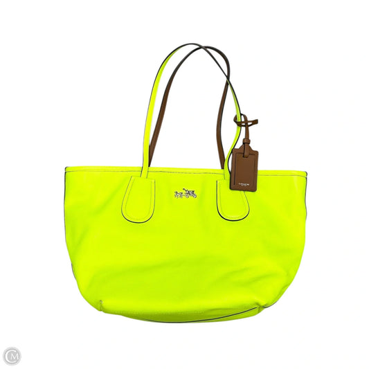 Handbag Designer By Coach, Size: Medium