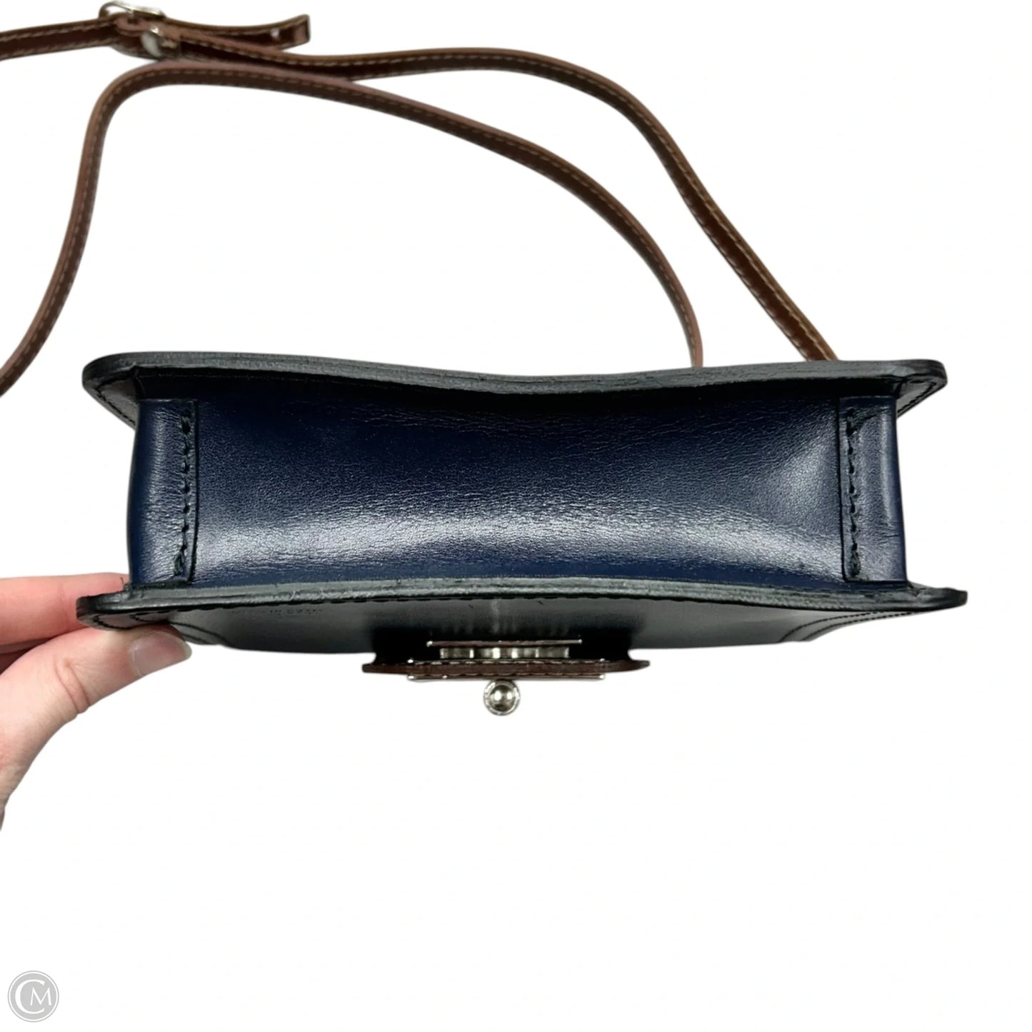 Crossbody Leather By Vera Pelle, Size: Small