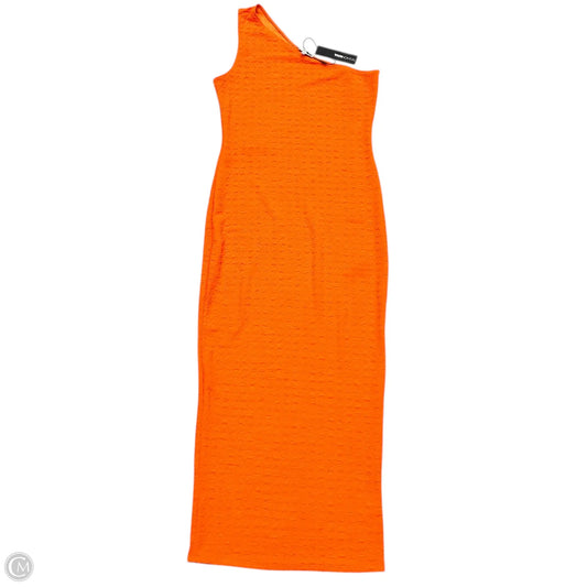 Dress Party Long By Fashion Nova In Orange, Size: 2x