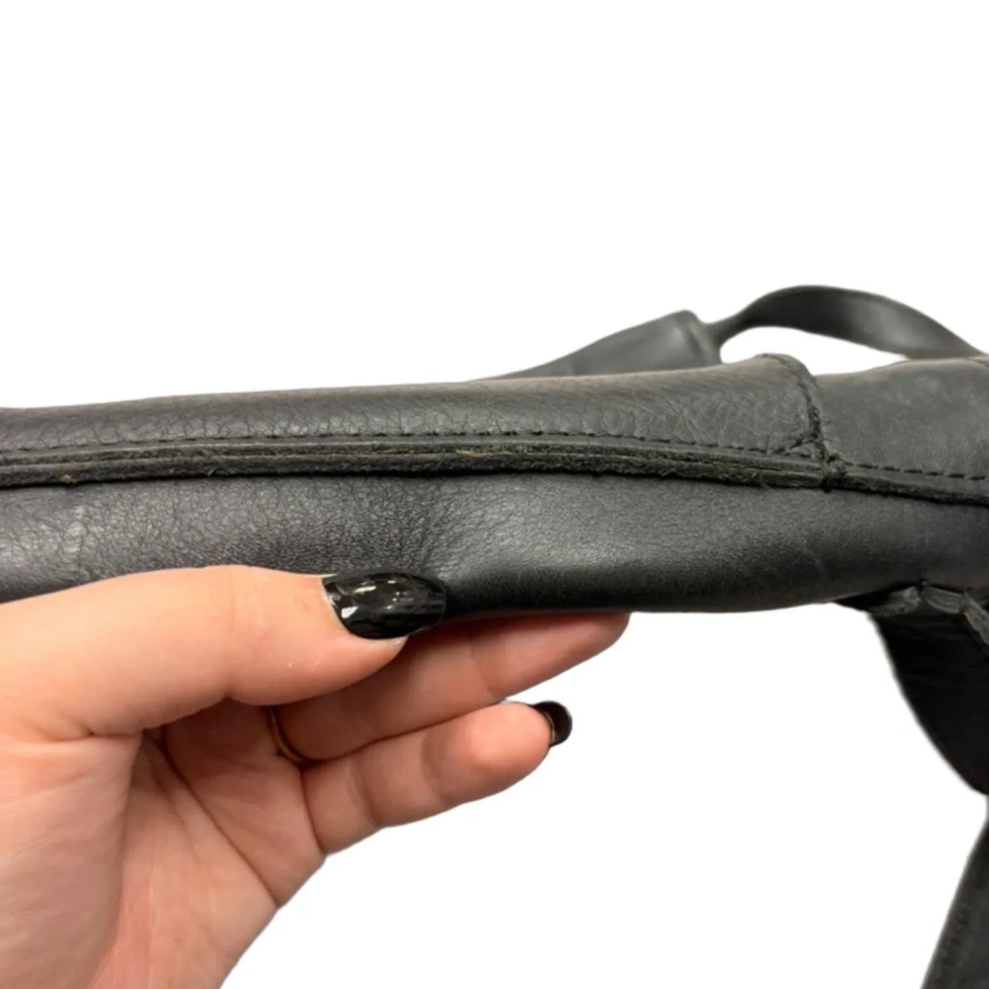 Crossbody Leather, Size: Medium