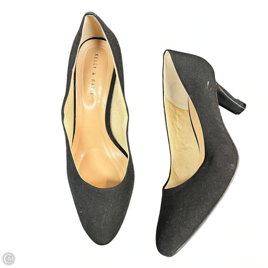Shoes Heels Kitten By Kelly And Katie In Black, Size: 7.5