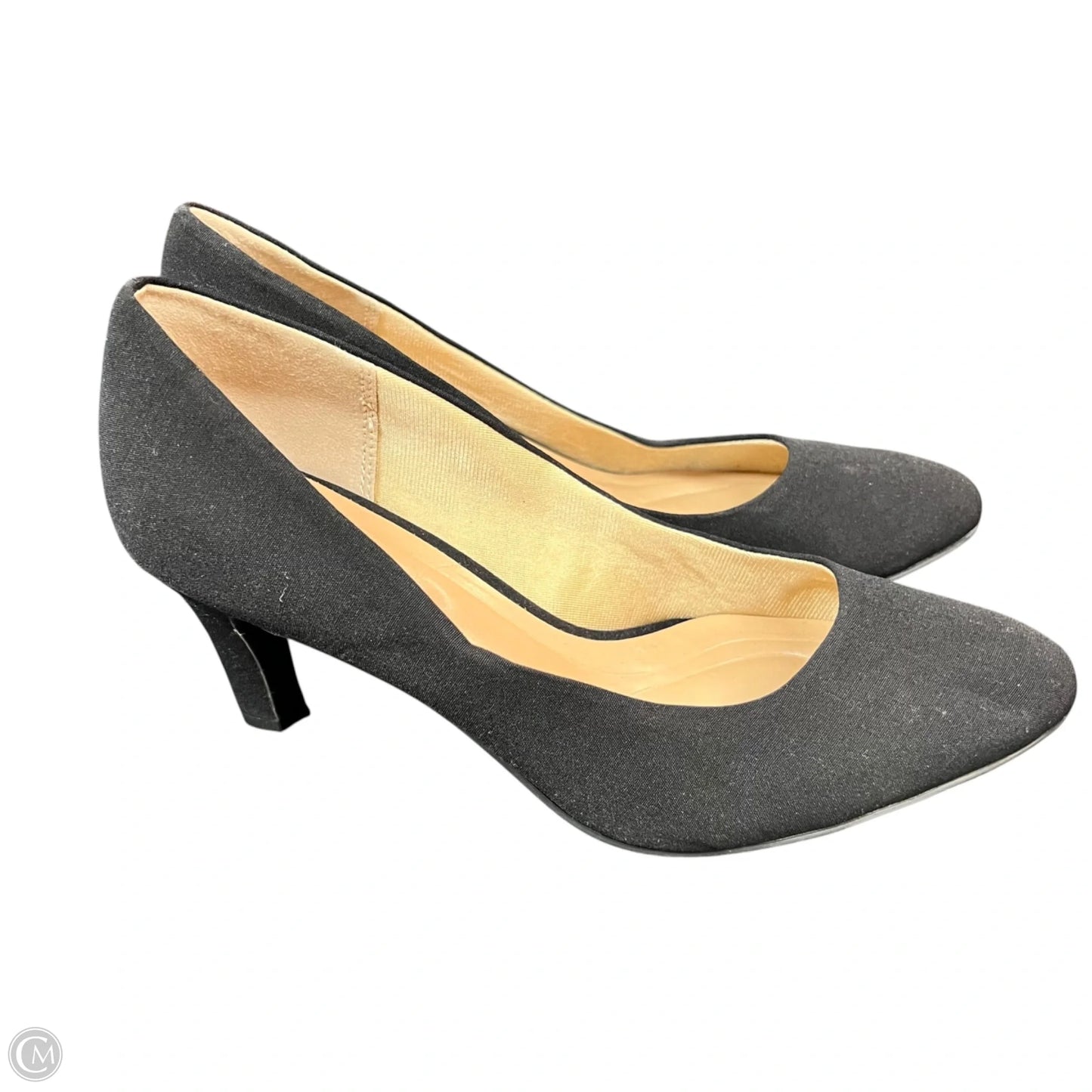 Shoes Heels Kitten By Kelly And Katie In Black, Size: 7.5