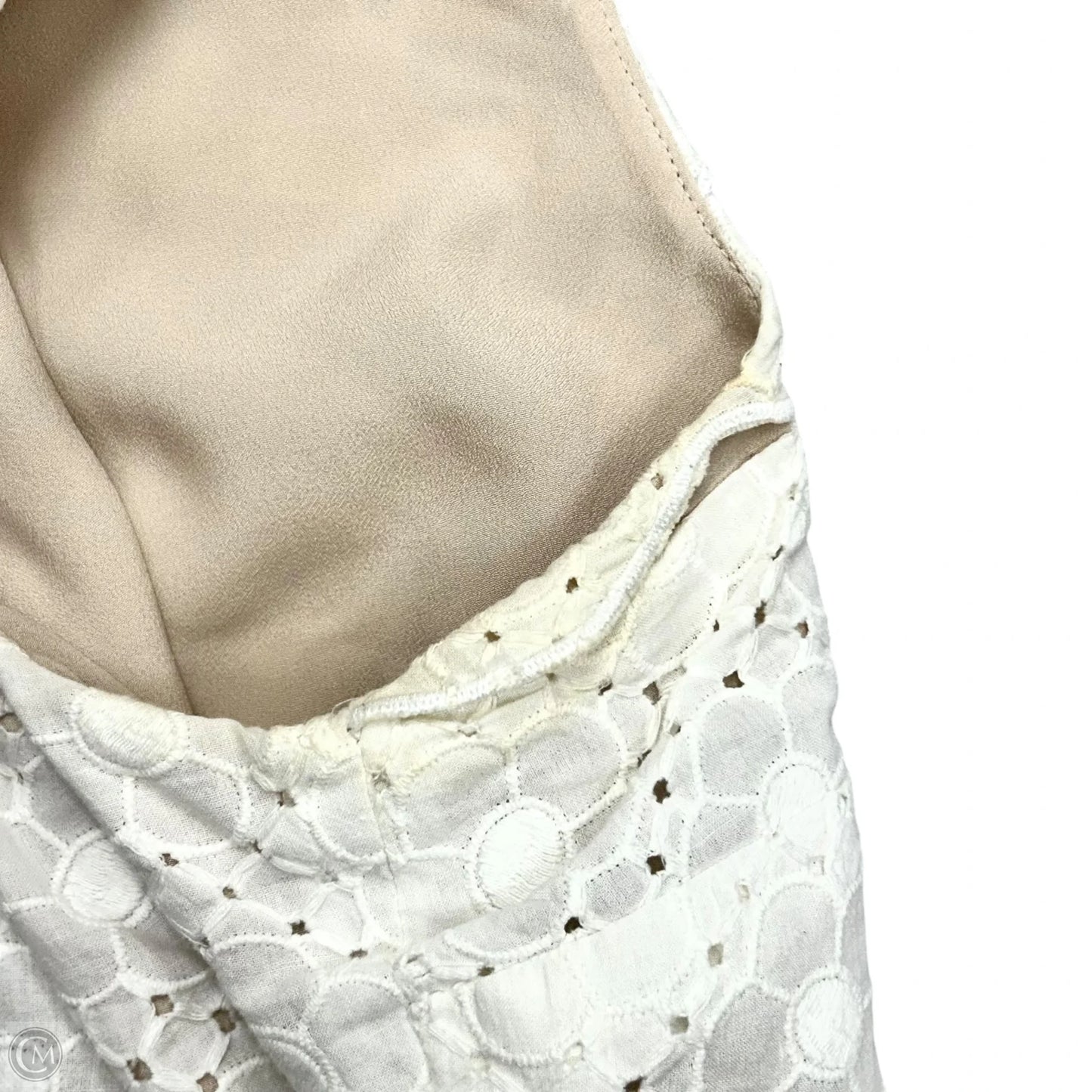 Dress Designer By Lilly Pulitzer In Cream & White, Size: S