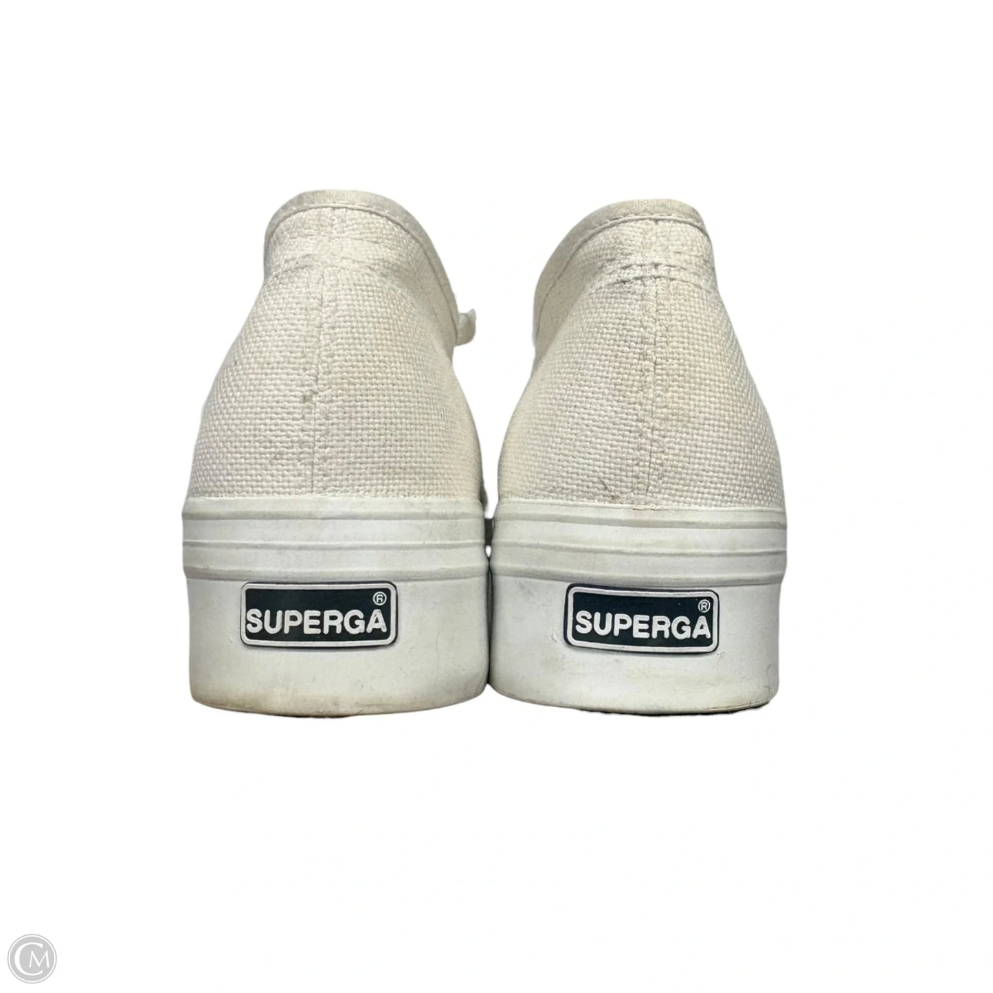 Shoes Sneakers Platform By Superga In White, Size: 9.5