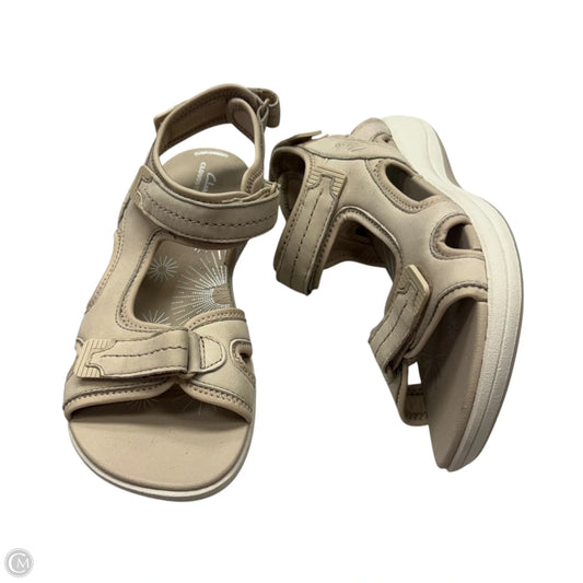 Sandals Sport By Clarks In Beige, Size: 7