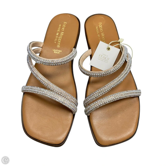Sandals Flats By Fabio Maggenti In Brown, Size: 8