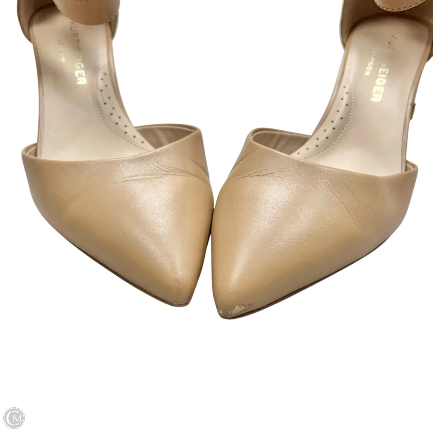 Shoes Designer By Kurt Geiger In Beige, Size: 8