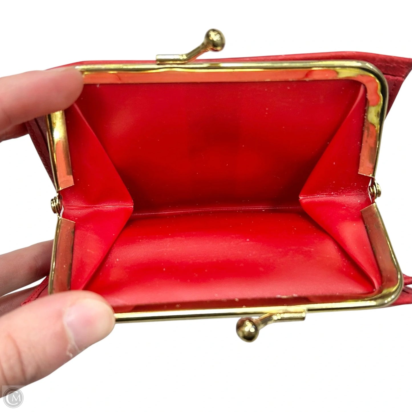 Wallet Leather By Buxton, Size: Small