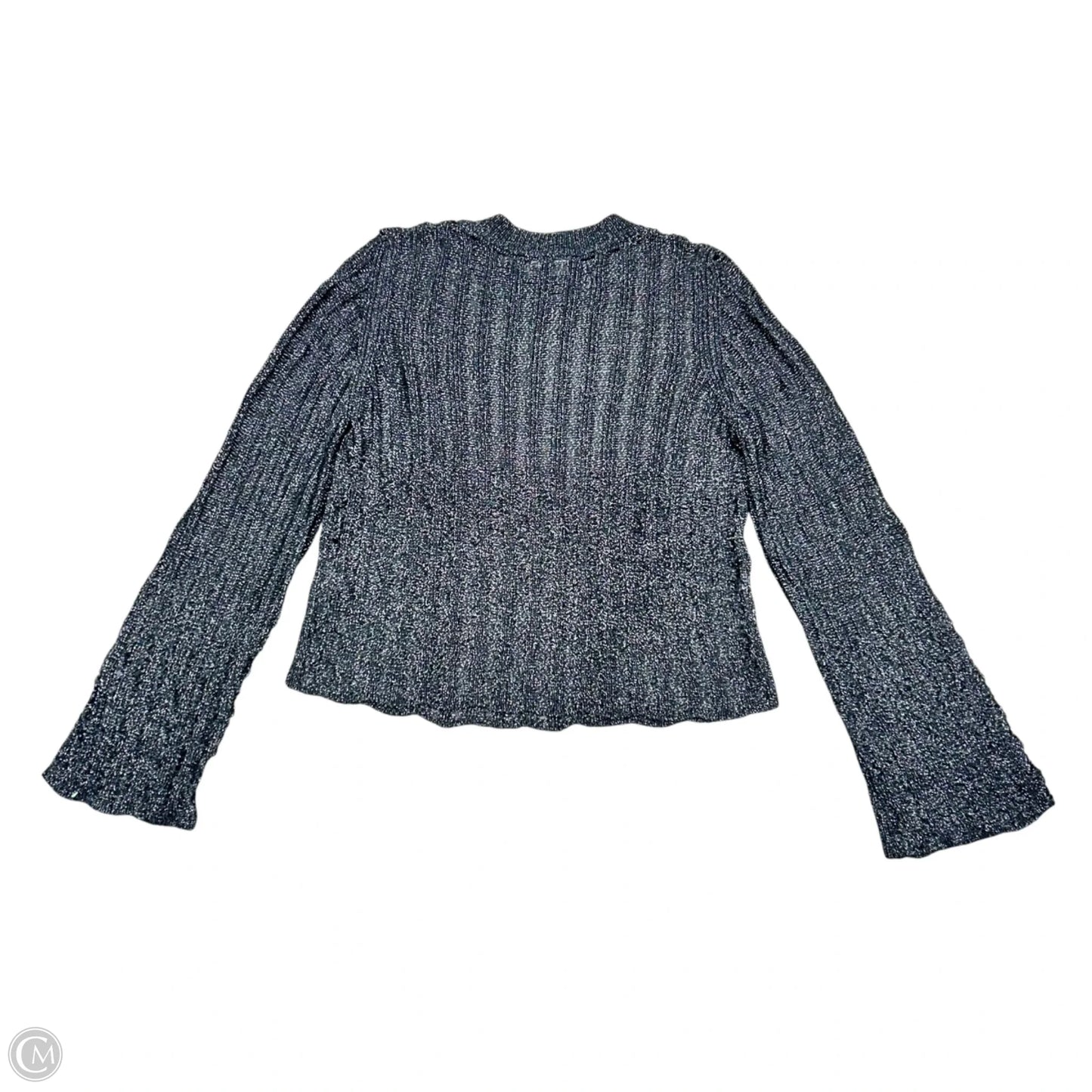 Top Long Sleeve By Pilcro In Silver, Size: S