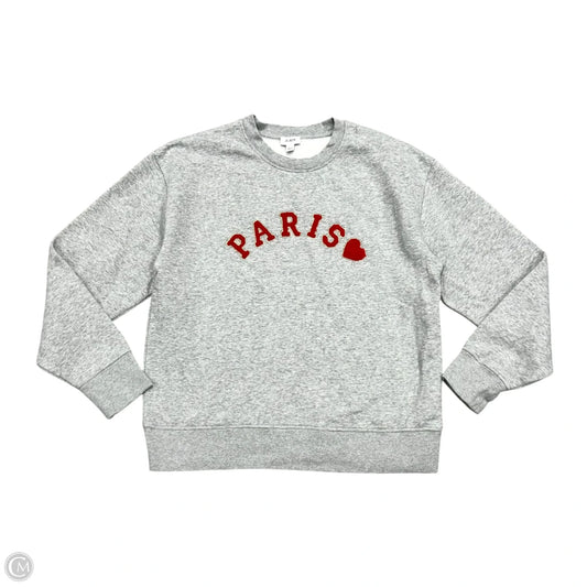 Sweatshirt Crewneck By J. Crew In Grey, Size: S