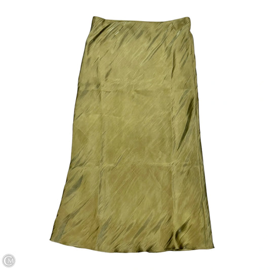 Skirt Midi By Anthropologie In Green, Size: S