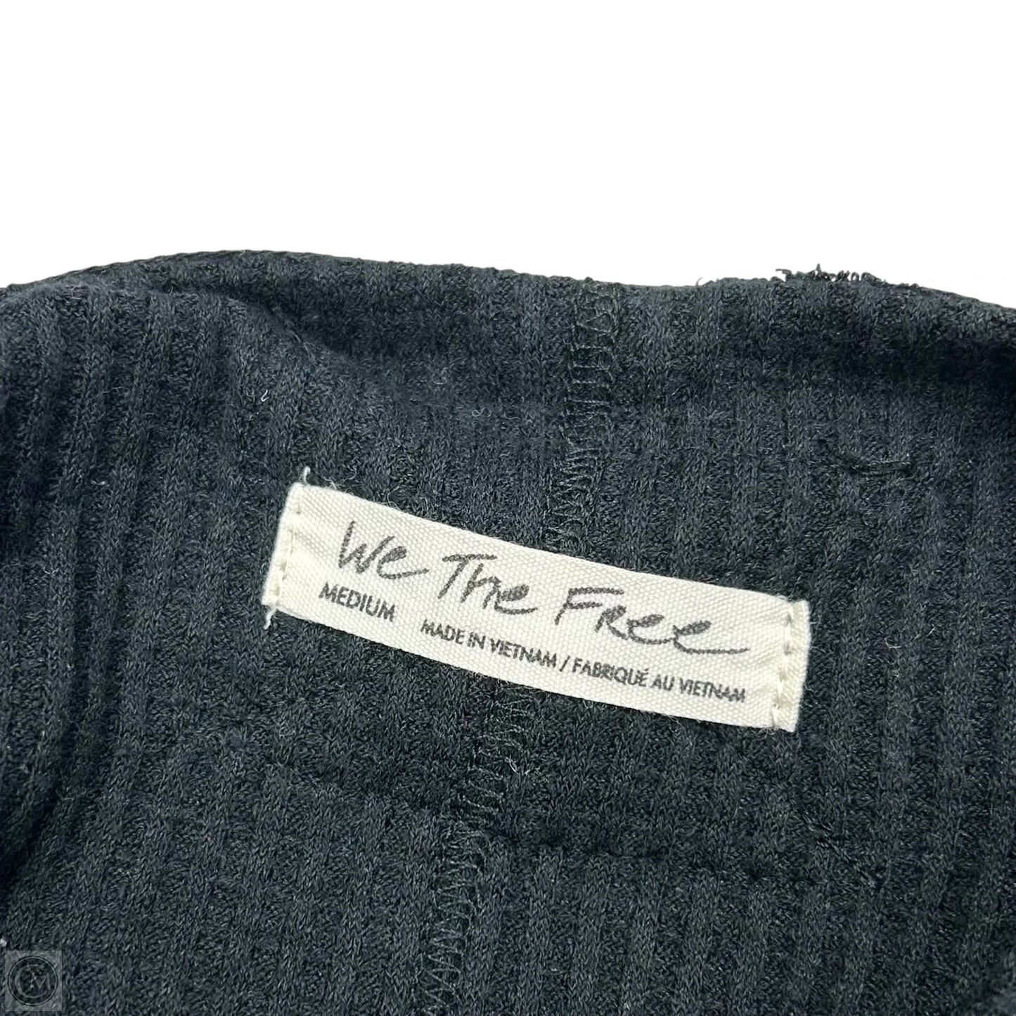Top Long Sleeve By We The Free In Black, Size: M